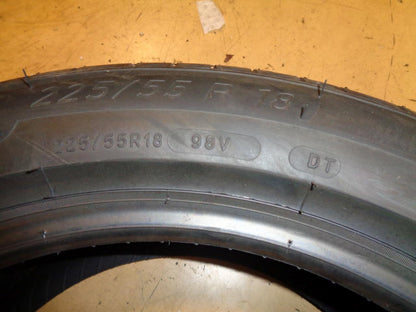 2 MICHELIN PRIMACY TOUR A/S DT P 225 55 18 98V SL ALL SEASON TIRES 38158 BQ2
