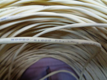 NEW LAKE CABLE 1000ft 16 AWG 2 CONDUCTOR 19 STRAND BARE COPPER WIRE P162CS R35