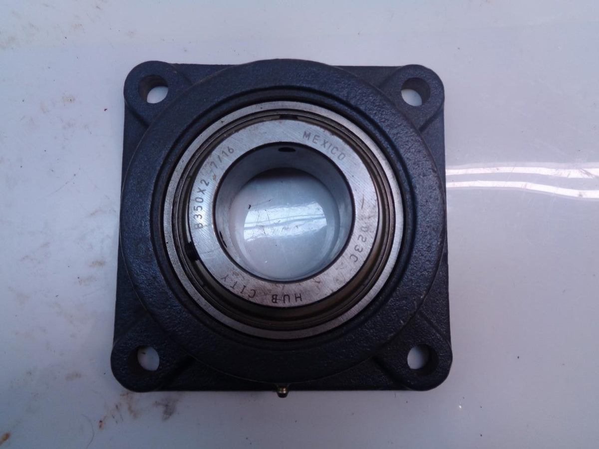 NEW HUB CITY SERIES FB350 FOUR HOLED FLANGE BLOCK B350X2 7/16 101032696 R28