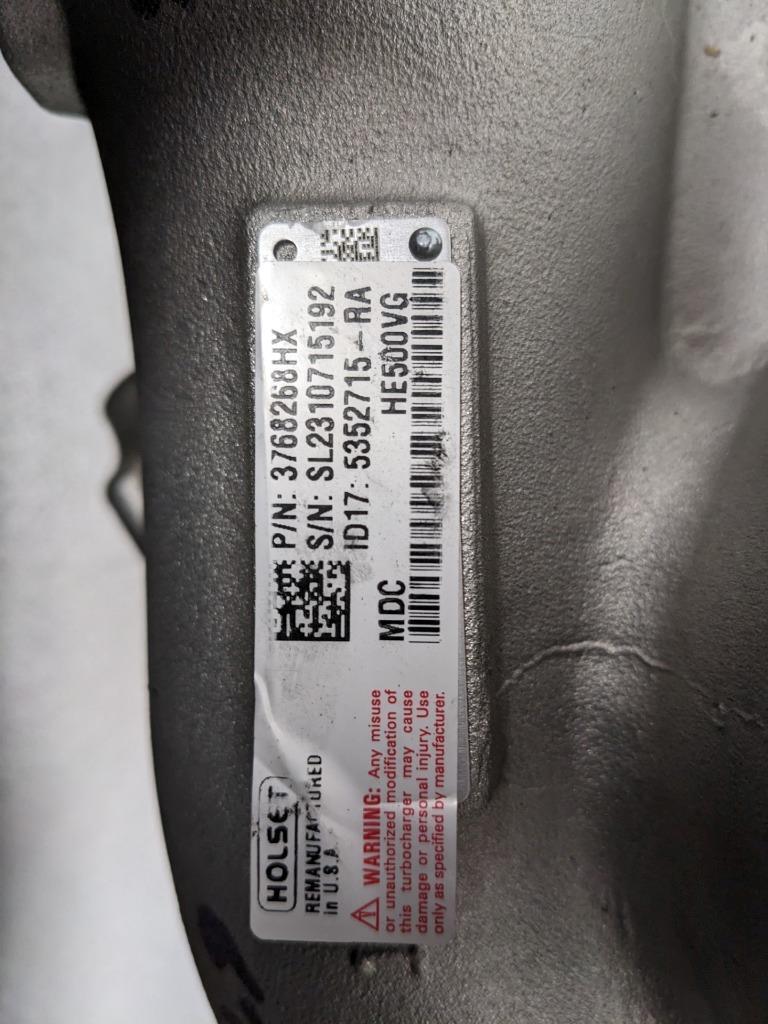 HOLSET 3768268HX REMAN TURBO HE551V FOR Signature Series 15.0L ISX  E1