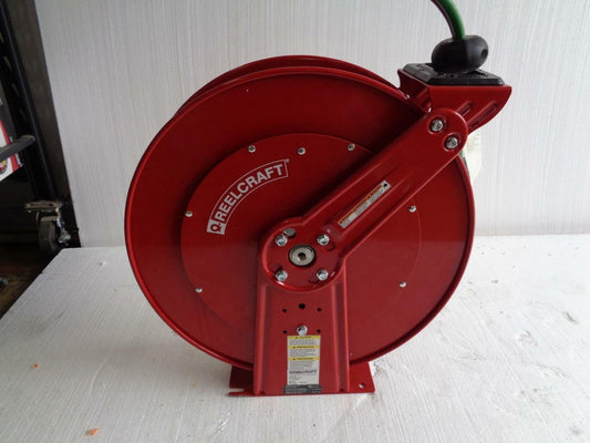 Reelcraft TW Series Spring-Rewind Twin-Line Oxyacetylene Hose Reel TW86075 BSR