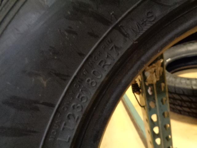 LIONHART LIONCLAW A/TX LT 215 85 16 115 112S LRE 10PLY TIRE LHSTATX1685010  BQ4