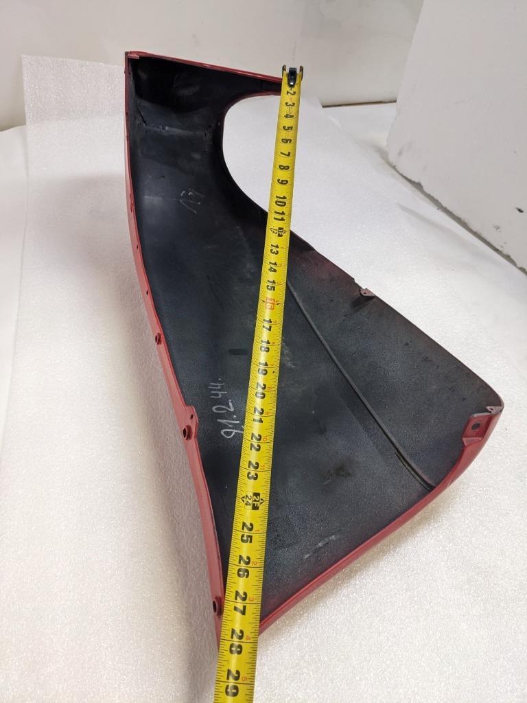 PORSCHE 911 964 CARRERA 89-94 RIGHT REAR BUMPER PANEL- RED 96450516400 USED R23