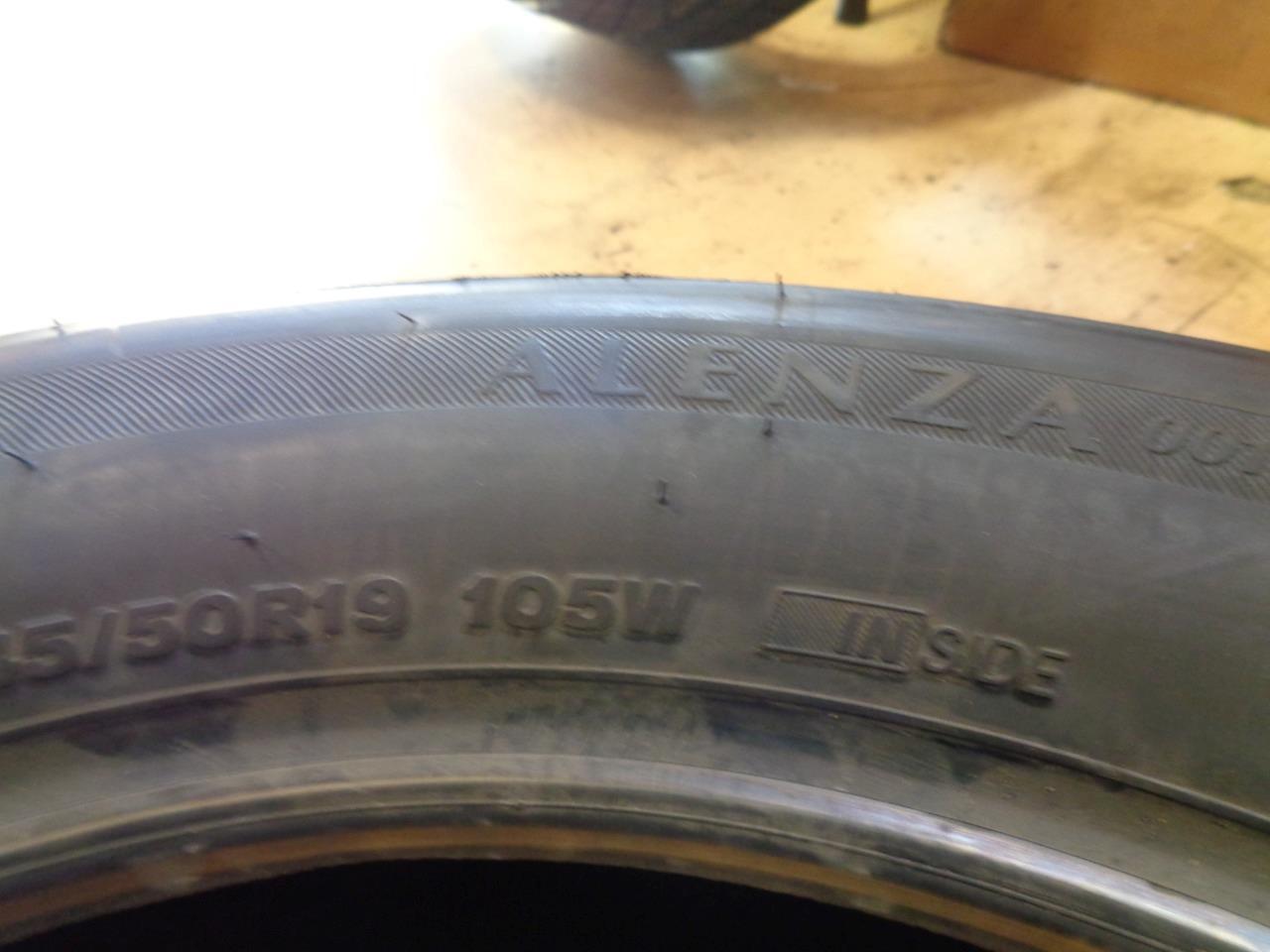 BRIDGESTONE ALENZA 001 * BMW P 245 50 19 105W XL SUMMER TIRES  NOPN BQ2