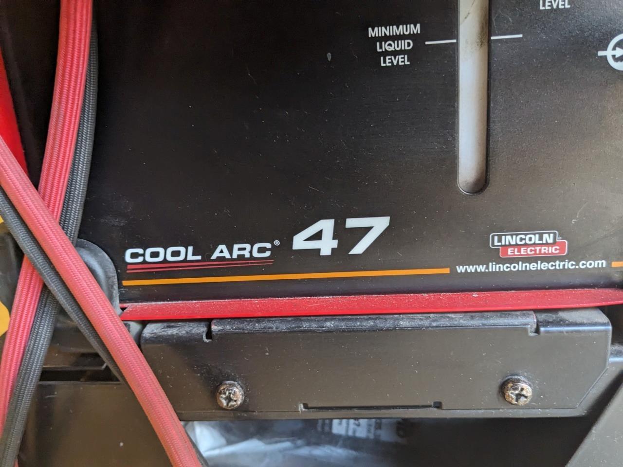 LINCOLN ELECTRIC ASPECT 375 AC/DC READY-PAK WELDING CART K3950-1 BAY3