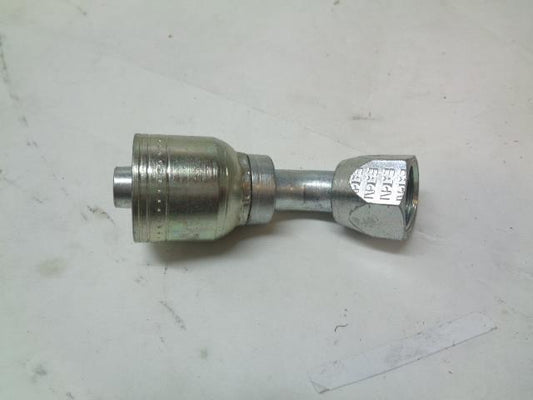 EATON -8 SWIVEL CRIMPABLE HYDRAULIC HOSE FITTING TYPE A NEW R10