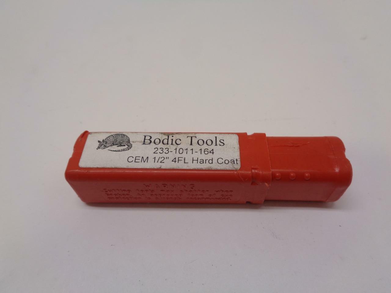 BODIC TOOLS 1/2" X 1/2" X 1" X 3" 4 FLUTE COATED END MILL 233-1011-164 EMCBS