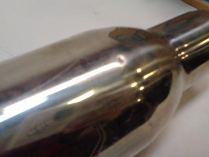 1 USED EXHAUST TIP 22" LENGTH 2.3" INLET 3.4" OUTLET R16