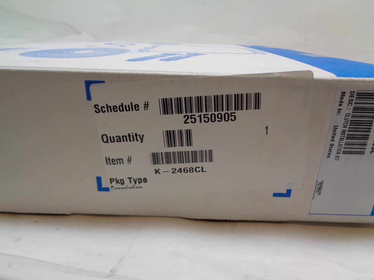 EATON FULLER PARTS KIT CLUTCH INSTALLATION KIT K-2468CL R4