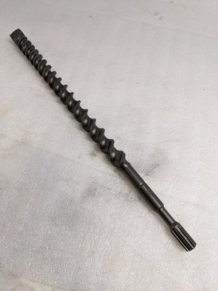 UNBRANDED 1-1/4" X 23" SDS-MAX ROTARY HAMMER BIT CARBIDE 4-CUTTER TIP NEW D0