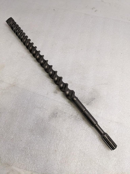 UNBRANDED 1-1/4" X 23" SDS-MAX ROTARY HAMMER BIT CARBIDE 4-CUTTER TIP NEW D0