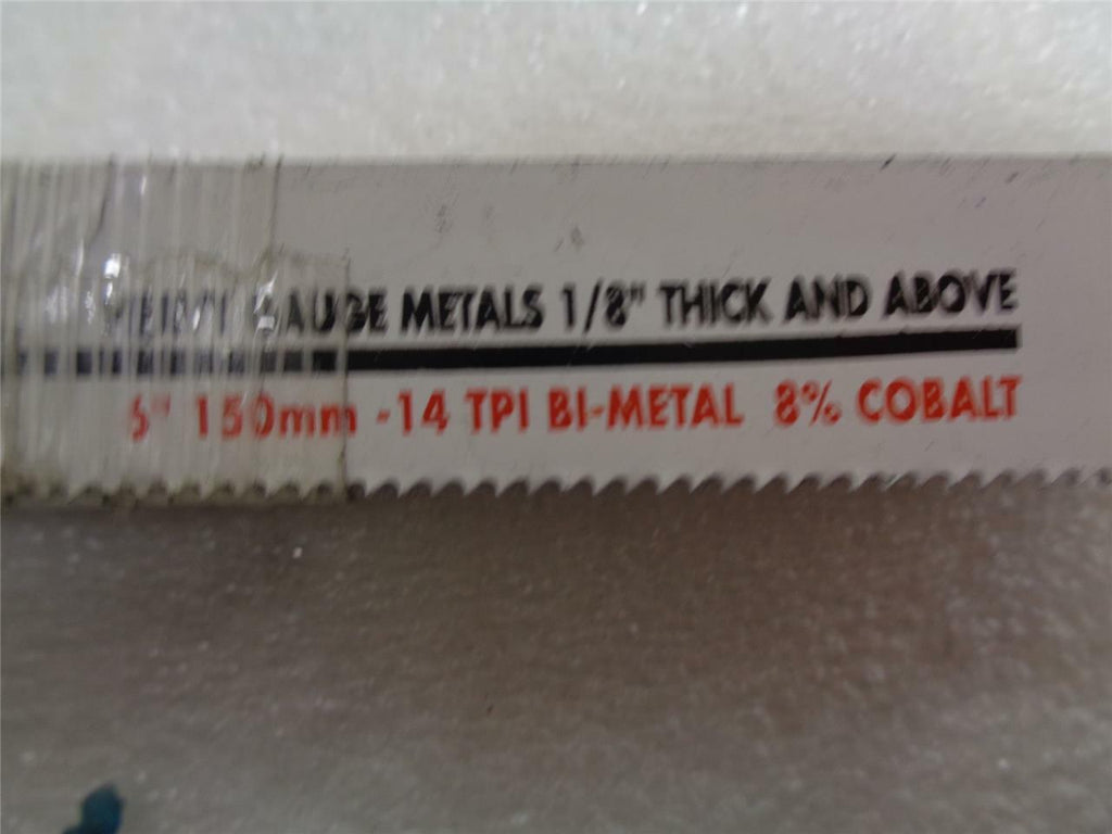 NEW 20 PACK MORSE 6 INCH RECIPROCATING SAW BLADES 14 TPI RB614 SP2T1