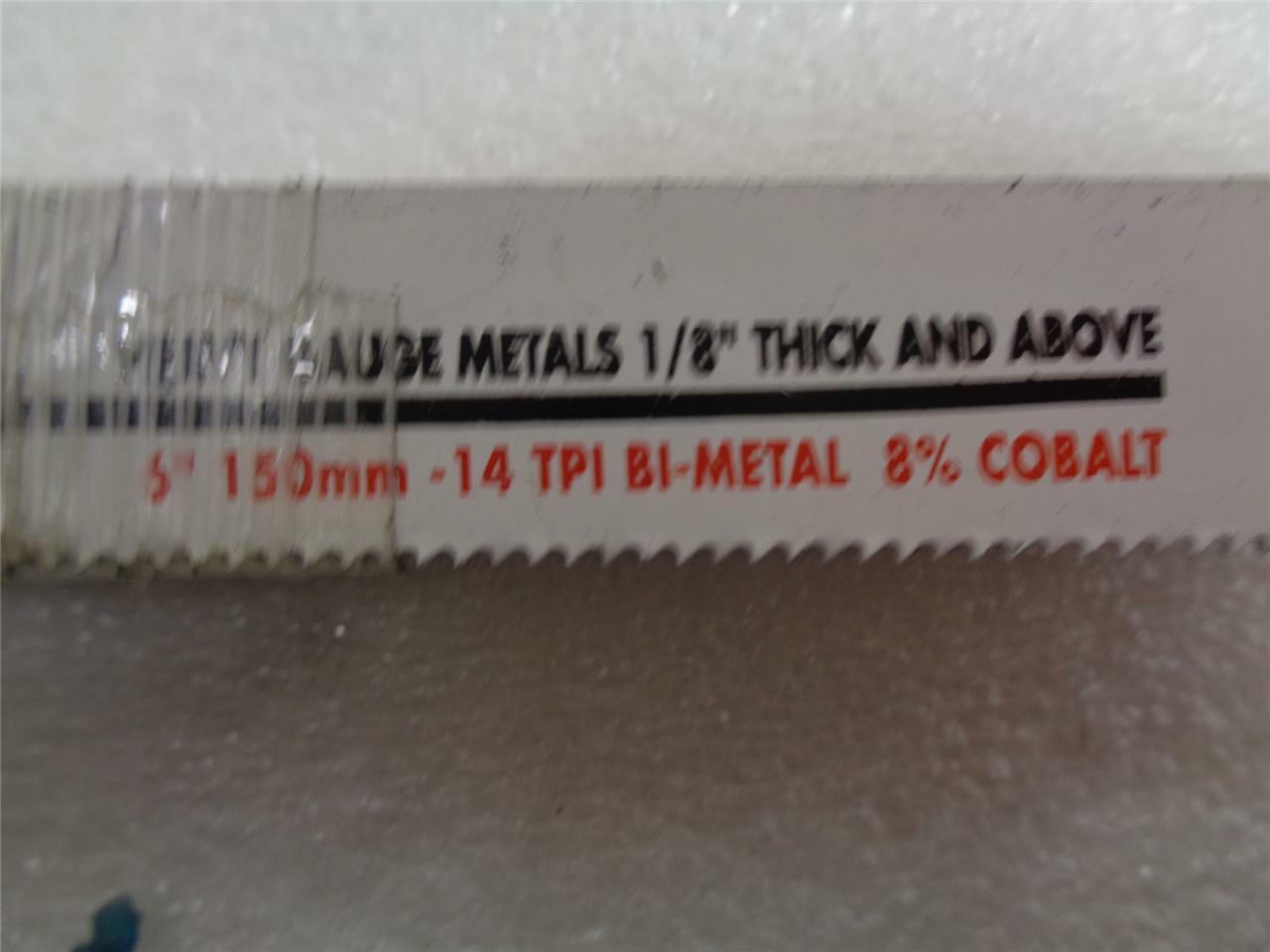 NEW 20 PACK MORSE 6 INCH RECIPROCATING SAW BLADES 14 TPI RB614 SP2T1