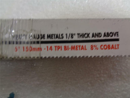 NEW 20 PACK MORSE 6 INCH RECIPROCATING SAW BLADES 14 TPI RB614 SP2T1