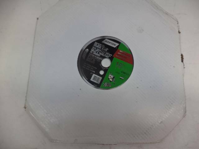 NEW NORTON 16" x 1" SEGMENTED RIM HIGH SPEED DIAMOND BLADE 76607012296 SP2T2