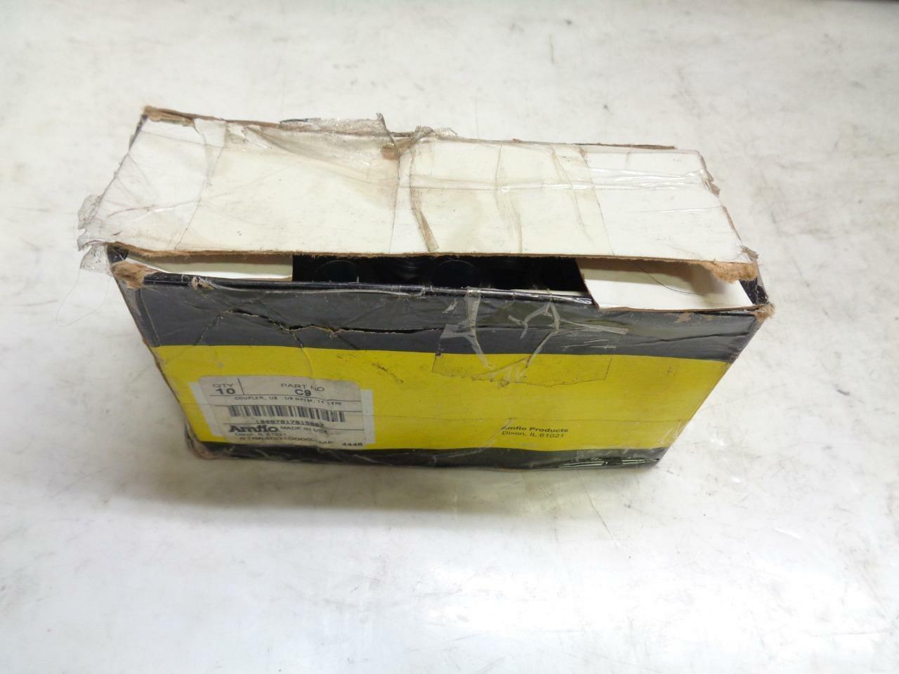 1 PACK OF 10 AMFLO C9 HOSE COUPLINGS 12" NPTM TF TYPE R10TD