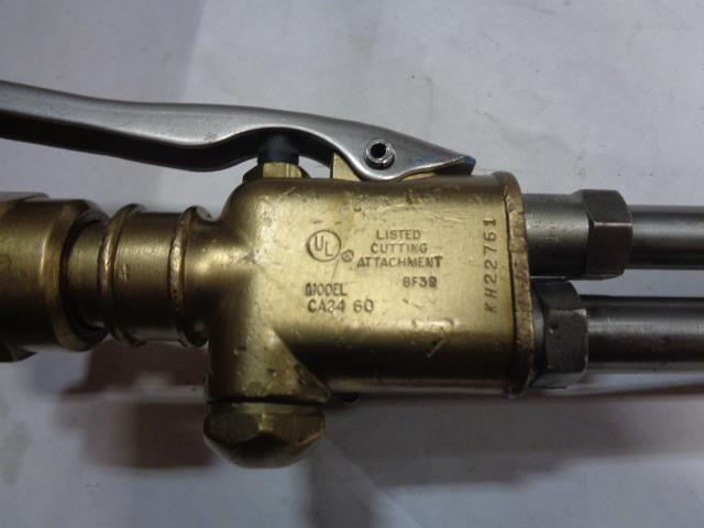 VICTOR 8IN HEAVY DUTY TORCH CUT. ATTACHMENT W/ 90° HEAD CA 2460  0381-1928 R22T5