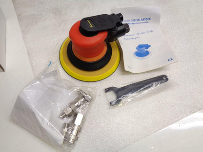 NEW UNI-RAM UPSANDER FINE ORBITAL SANDER 6" PAD 90PSI NON VACUUM ASSIST SR