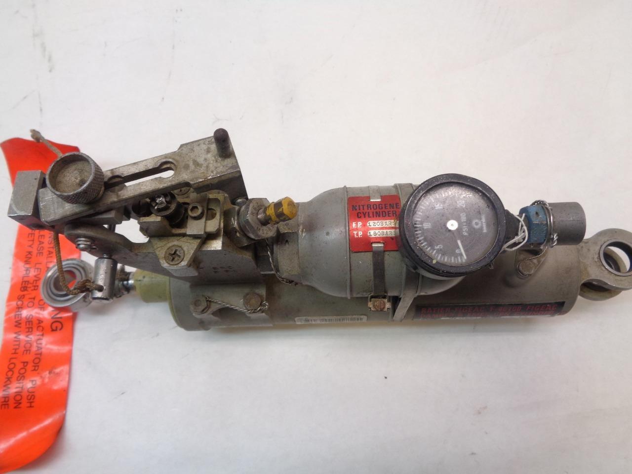 RATIER FIGEAC F-46100 EMER OPEN CYLINDER DOOR DAMPER FE 174-004  R11