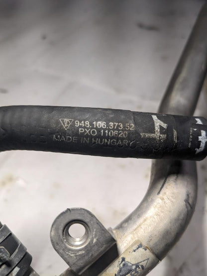 PORSCHE CAYENNE 4.5L VALVE HOUSING WITH PIPES MOUNTED 9481061514R USED R25