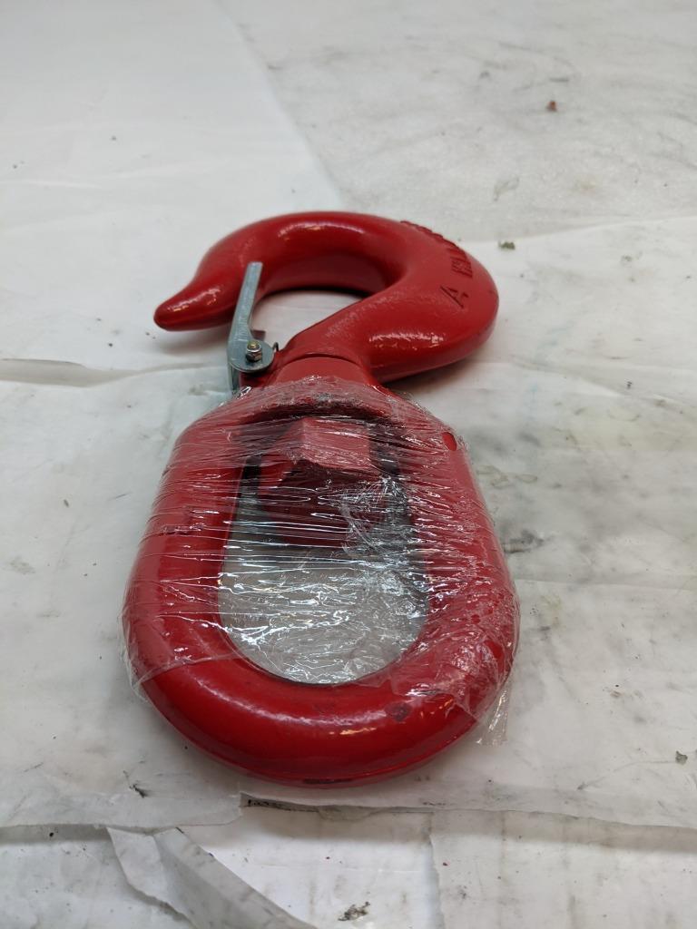 YONGXIN W.L.L. 7 TON HOIST HOOK 1" CLIP 11LBS NEW R15