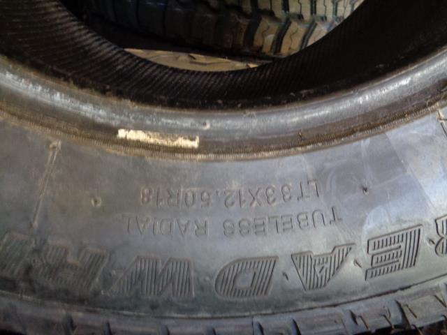 TREADWRIGHT THE CLAW M/T LT 33 12.50 18 118Q LRE 10PLY TIRE C3318E BQ4