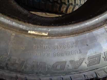 TREADWRIGHT THE CLAW M/T LT 33 12.50 18 118Q LRE 10PLY TIRE C3318E BQ4