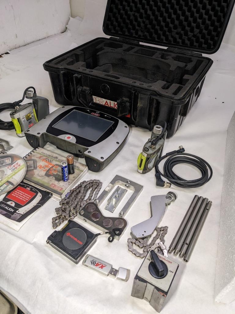 FIXTURE LASER XA ALIGNMENT SYSTEM 4" RODS/6" RODS/12" RODS 40" CHAIN USED R32