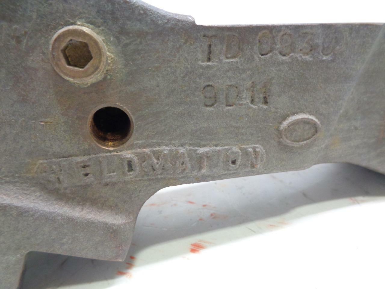 USED WELDMATION TD 0930 9D11 SOLID BRASS WELDING GROUNDING FIXTURE PART R10