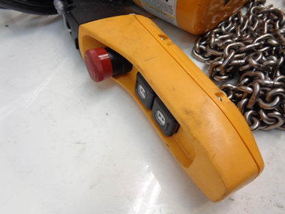 HARRINGTON 1/2 TON ELECTRIC CHAIN HOIST EQ1A-71SY1037 NEW H1