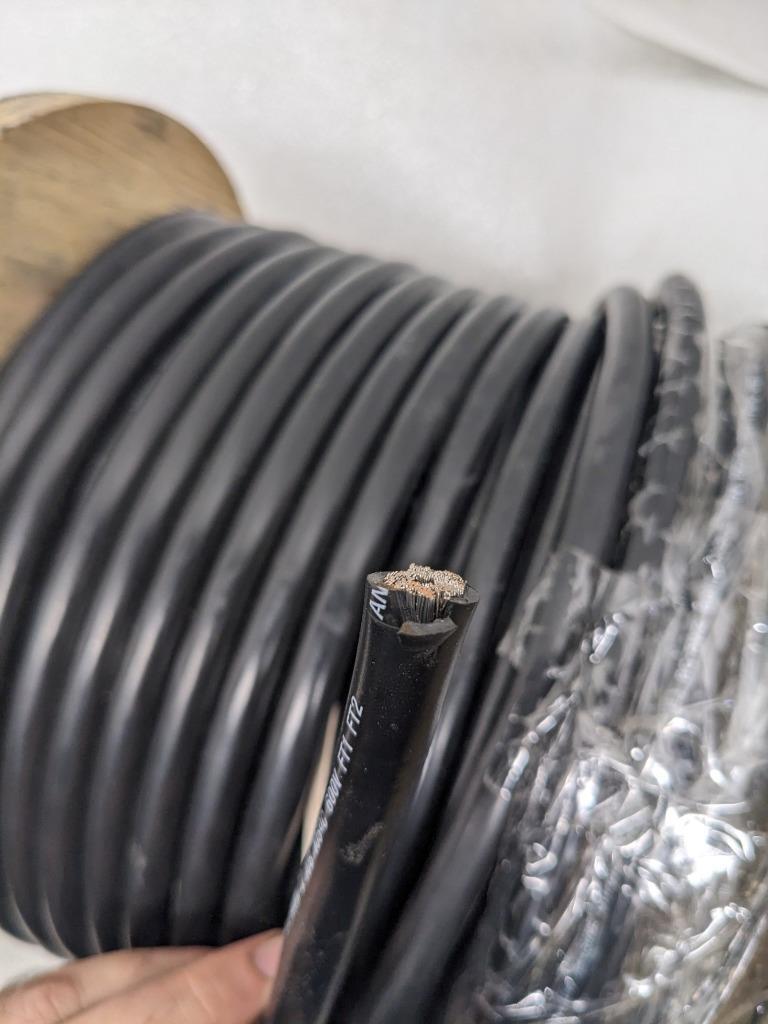 ANCOR 114025 MARINE GRADE TINNED COPPER BATTERY CABLE 2 AWG 240' 600V NEW R11