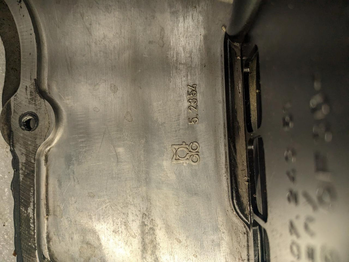 PORSCHE BOXSTER 987 05-08 ENGINE MOTOR OIL PAN/W PLATE 996107310CR USED 996B.G.L