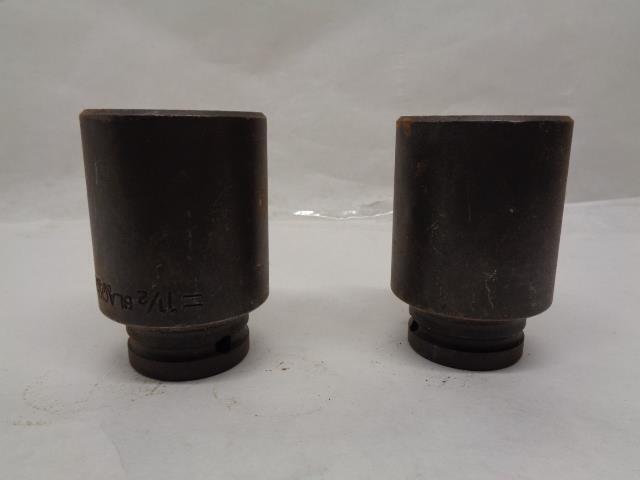 NEW BLACKHAWK 1 1/2" DEEP IMPACT 6-POINT SOCKET UW-2648 *RUSTED* R22