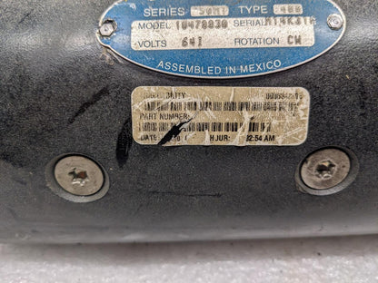 DELCO-REMY 10478830 STARTER Starter Motor 50MT Model 64V SAE 3 Mounted USED H1