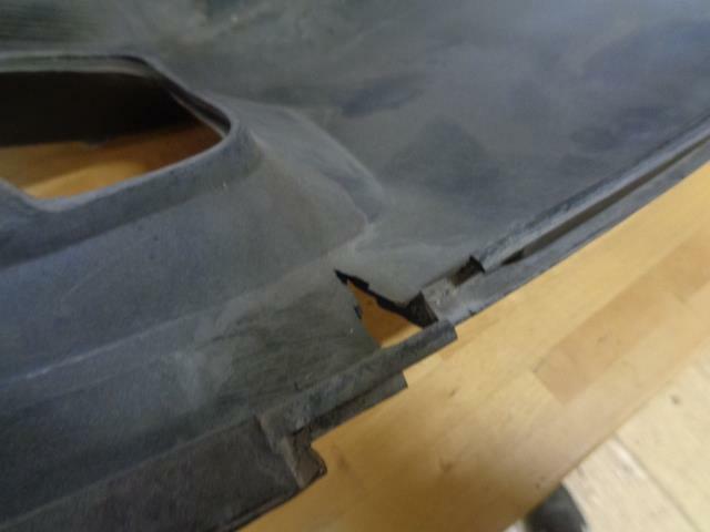 OEM DAMAGED PORSCHE REAR BUMPER FOR 1979-1986 PORSCHE 928 BSR