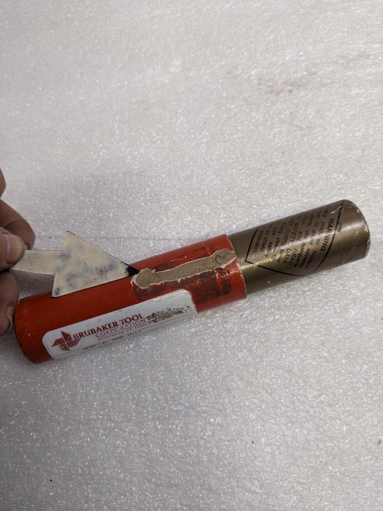 BRUBAKER TOOL 85367 LH END MILL M42 4-FLUTE T350G25-46L 1" DIA. W/N NEW R22T5