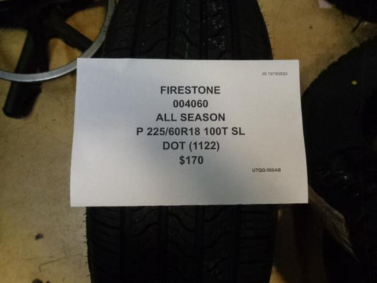 1 FIRESTONE ALL SEASON P 225 60 18 100T SL 004060