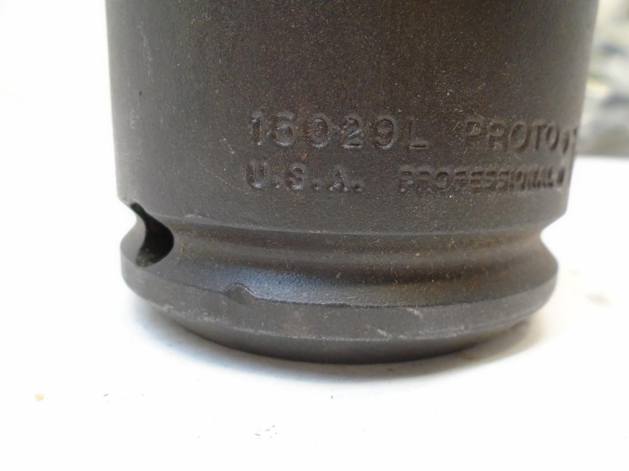 NEW STANLEY PROTO 1-1/2 IN. DR. IMPACT SOCKET 1-13/16 IN. 6 PT. 15029L R22