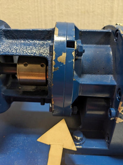 Nord 172.1 71L/4-34.52 Gearmotor Horizontal 34.52 Ratio 633lb/in .5HP 50RPM BSR1