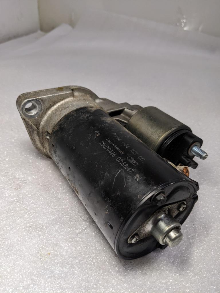 PORSCHE 911/996 STARTER IGNITION BOSCH 99660410300 10-SPLINE USED 996B.G.L.