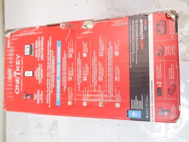 MILWAUKEE M18 FUEL ONE-KEY 18V HIGH-TORQUE IMPACT WRENCH KIT 2865-22 NEW BSR35