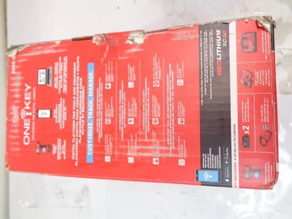 MILWAUKEE M18 FUEL ONE-KEY 18V HIGH-TORQUE IMPACT WRENCH KIT 2865-22 NEW BSR35