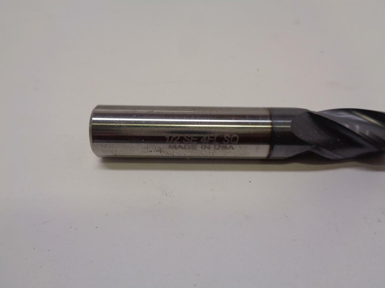 BODIC TOOLS 1/2" X 1/2" X 1" X 3" 4 FLUTE COATED END MILL 233-1011-164 EMCBS