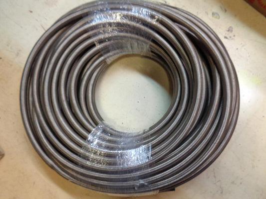 NEW UNBRANDED BRAIDED HOSE 1" (O.D) APPROXIMATELY 200 FEET R3
