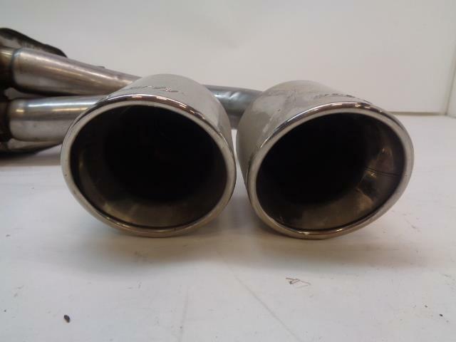 BORLA REAR LEFT/DRIVER SIDE MUFFLER DUAL EXHAUST TIPS 2.75" INLET 3.5" OUTLET