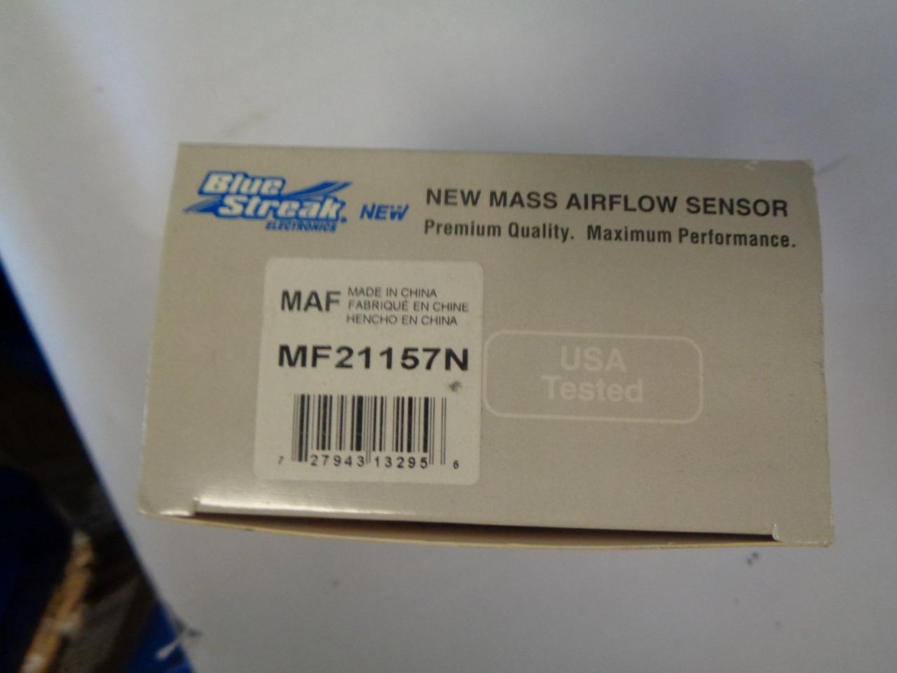BLUE STREAK ELECTRONICS MASS AIR FLOW SENSOR MF21157N NEW R31