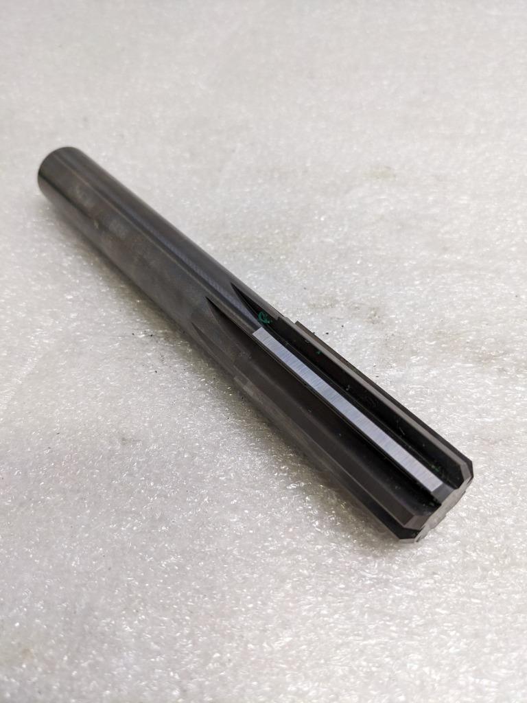 PRECISION TWIST DRILL 3546701 SOLID CARBIDE 0.8438" DIA 6" OAL 8FL STR NEW R22T5