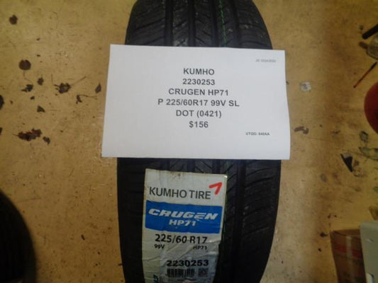 1 KUMHO CRUGEN HP71 P 225 60 17 99V SL 2230253