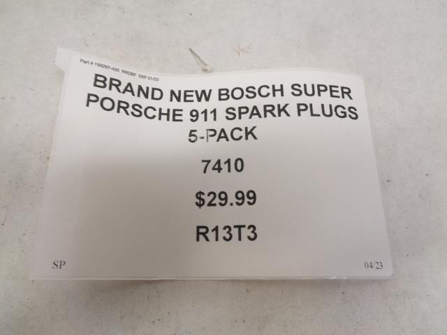 BRAND NEW BOSCH SUPER PORSCHE 911 SPARK PLUGS 5-PACK 7410 R13T3