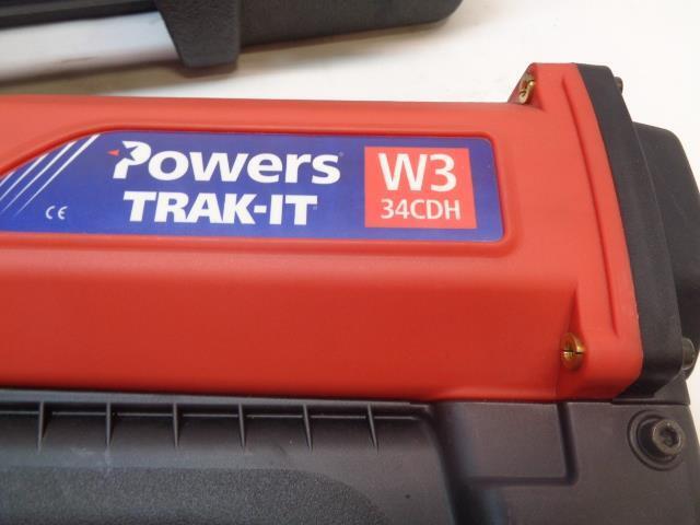 NEW POWERS TRAK IT W3 34CDH WOOD FRAMING GAS NAILER SR